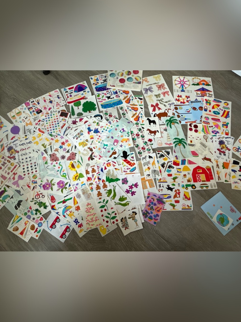 Vintage Stickers Lot, Mrs. Grossman's, Suzys Zoo, Stickerpotamus, Lisa Frank